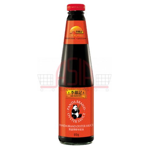 LKK OYSTER Sauce GLASS Small Liten PANDA 510G x 12